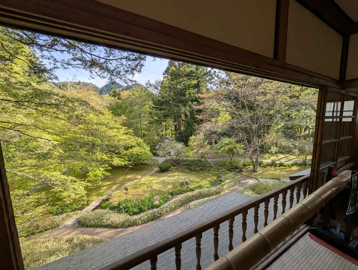 日光田母沢御用邸記念公園 - 東照宮近くにある大正天皇のご静養地田母沢御用邸。元々は日光出身の銀行家小林年保の別邸に旧紀州徳川家江戸中屋敷の1部を移築し、その他は新築された建物

普段は非公開の御展望… - photo 20