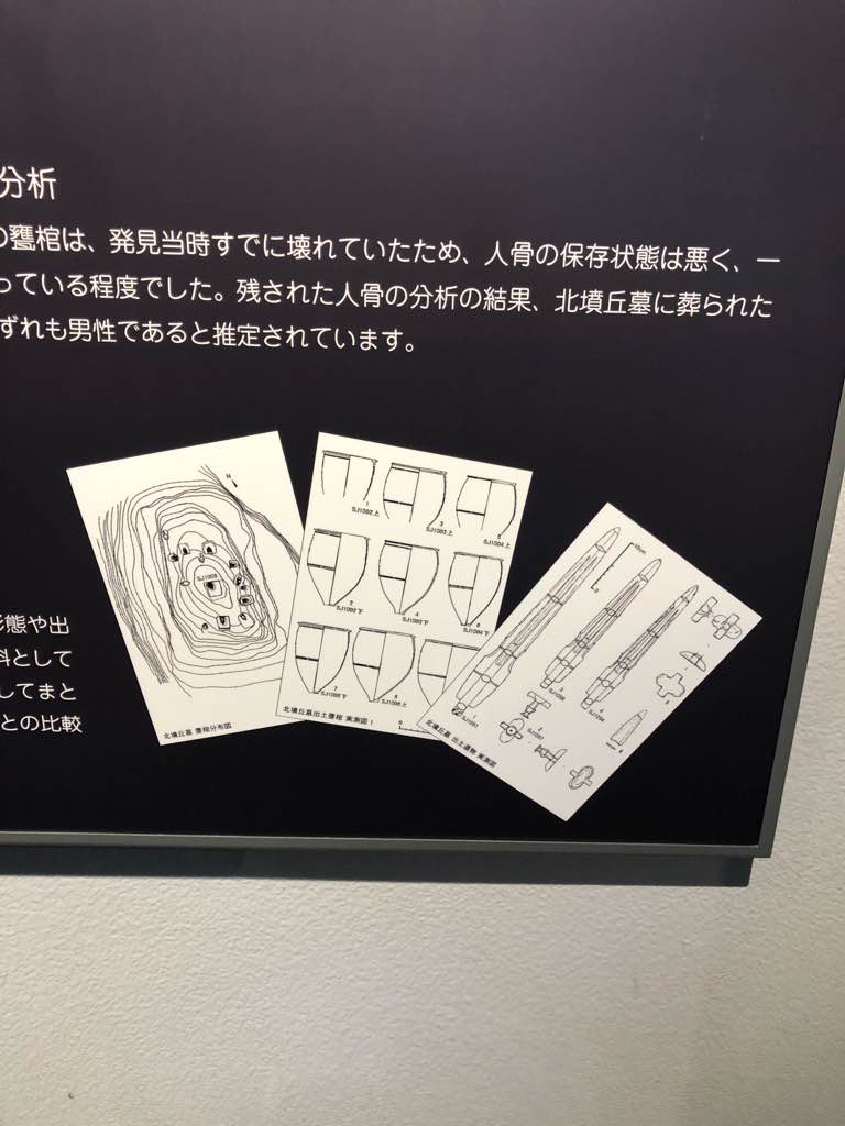 北墳丘墓 - 銅剣がたくさん出土した北墳丘墓
当然、高い位にいた方々のお墓が集まったところです。

一つ一つとても勉強になりました。
墳丘墓と北内郭の主祭殿を結ぶ軸などなど興味は尽きません。　

まだ… - photo 1